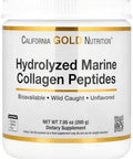 California Gold Nutrition Collagen Peptides Powder With Hyaluronic Acid Support For Healthy Hair Skin Nails Joints And Bones Nongmo Gluten And Dairy Unflavored 7.05 Oz (200 G)