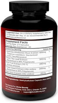 Divine Bounty Resveratrol Supplement - 1400Mg Extra Strength Formula With Grape Seed Extract, Green Tea Extract, Red Wine Extract - 60 Veggie Capsules