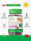 Lil' Sprouts Children's Magnesium Gummies 70 Count Mixed Berry Flavor Sugar Free Vegan NonGMO and Gluten Free