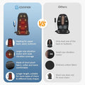 Comfier 2026 Graphene Heated Chair Massager Pad 4900 Rpm Vibration Motor Full Back Massage Seat Cushion For Office Chair & Recliner For Dad Men