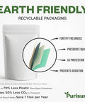 Organic Monk Fruit Extract Powder, 125g (4.41oz), No Fillers Pure USDA Organic Monk Fruit Extract Sweetener with No Aftertaste, Zero Calorie & Zero Carbs, Keto & Paleo Friendly 403 Servings