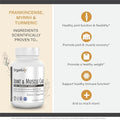 Organixx Magnesium Glycinate (60 Caps) and Joint and Muscle Care Turmeric (60 Caps) Bundle