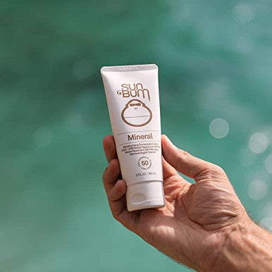 Sun Bum Mineral Spf 30 Sunscreen Body Lotion Broad Spectrum Moisturizing Facial Sunblock With Vitamin E Vegan And Hawaii 104 Act Compliant (Octinoxate & Oxybenzone ) Travel Friendly 3 Oz