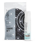 St. Moriz Professional 1 Hour Fast Self Tanner Mousse Light To Dark With Self Tanning Mitt With Aloe Vera & Vitamin E - 6.76 Fl Oz