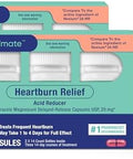 Welmate Esomeprazole Magnesium 20 Mg Heartburn Medicine Acid Reducer Delayed Release Heartburn Relief 24Hr Protection For Men & Women 84 Capsules 2 Pack