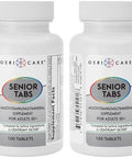 Gericare Senior Tab 50+ Multivitamin And Minerals Tablets - Immune Support - Age-Defying Nutrition, 100 Count (Pack Of 2)