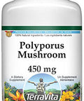 Terravita Polyporus Mushroom - 450 Mg (100 Capsules, Zin: 520882)