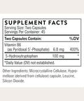 Thorne - 5-Htp - Contains Vitamin B6 - Serotonin Support For Sleep & Stress Management - 5-Hydroxytryptophan Supplement - Third-Party Certified - Gluten Dairy & Soy-Free 90 Capsules