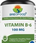 Brieofood Vitamin B6 100 mg 250 Tablets