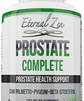 Prostate Complete Herbal Health Support Supplements For Men, Saw Palmetto Stinging Nettle Pygeum Beta-Sitosterol Reishi Shiitake, 90 Count Capsule
