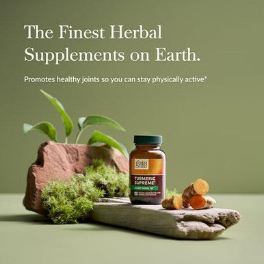 Gaia Herbs Turmeric Supreme Joint Health Joint Support Supplement With Quercetinblack Pepperboswelliaginger Rootcurcuminoids&More120 Liquid Phytocapsules(30Day Supply)