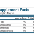 3-Salt Zinc 60 caps by Biogena