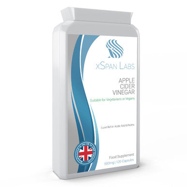 Xspanlabs Apple Cider Vinegar 500mg Ã¢â‚¬â€œ 120 Capsules