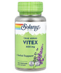 Solaray Vitex, 400 mg, 100 Count