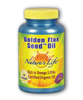 Golden Flax Seed Oil 90 Softgels By Nature'S Life