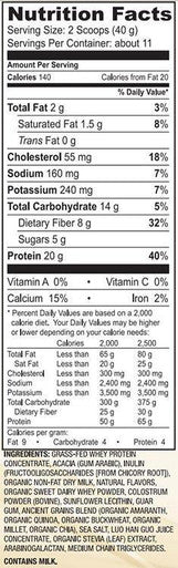 Dr. Mercola Miracle Whey Vanilla