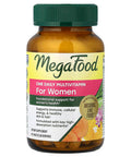 MegaFood, Multi for Women, Supports Optimal Health and Wellbeing, Multivitamin and Mineral Dietary Supplement, Gluten Free, Vegetarian, 120 Tablets