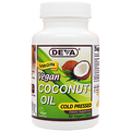 Deva Nutrition LLC - Vegan Virgin Coconut Oil 90 Veggie Capsules