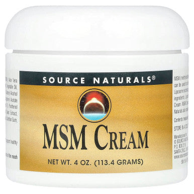Source Naturals, MSM Cream 13%, 4 oz