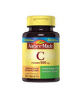 Nature Made Vitamin C 500 Mg Tablets 60 Ea