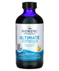 Nordic Naturals Ultimate Omega Liquid, Lemon Flavor - 2840 mg 8 oz