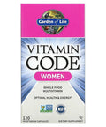Garden of Life, Vitamin Code Women Whole Food Multivitamin 120 Veggie Caps