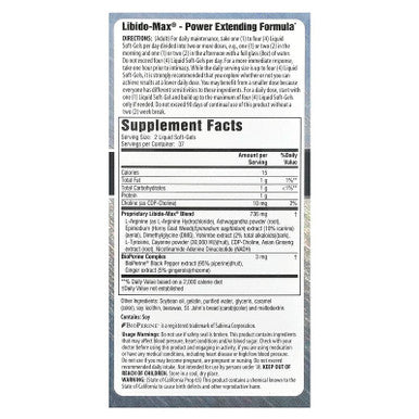 Applied Nutrition Libido-Max Supplement for Men 75 softgels
