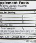 Amazing Herbs Premium Black Seed Oil Capsules - Cold Pressed Nigella Sativa Aids In Digestive Health, Immune Support, Brain Function, Gluten Free, Non Gmo - 90 Count, 500Mg