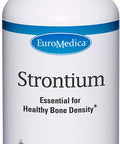 Euromedica Strontium - 60 Capsules - Key Mineral For Bone Health - Supports Bone Formation, Strength & Density - Non-Gmo, Vegan, Kosher - 30 Servings