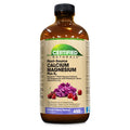 Certified Naturals Calcium Magnesium K2 LIQUID with Aquamin Cherry Flavor - Plant Based - 450 ml