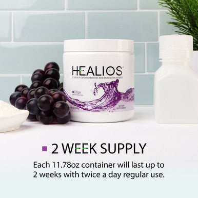 Healios Grape Flavor Oral Health Dietary Supplement