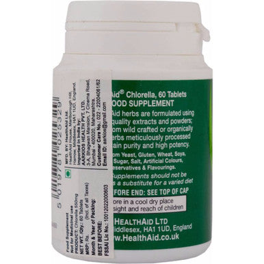 Health Aid Chlorella 550mg 60's