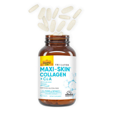 Country Life Maxi-Skin Collagen + C&A Tablets
