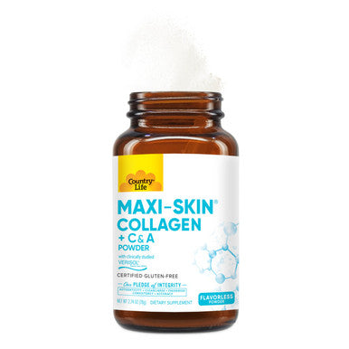 Country Life Maxi-Skin Collagen + C&A Powder