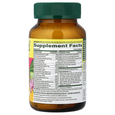 MegaFood, Multi for Women, Supports Optimal Health and Wellbeing, Multivitamin and Mineral Dietary Supplement, Gluten Free, Vegetarian, 120 Tablets