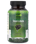 Irwin Naturals Steel Libido For Men (Made With 10 Potent Sex Bio-Agents) 75 Liquid Soft Gels