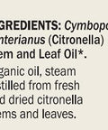 Dr. Mercola Organic Citronella Essential Oil