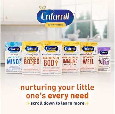 Enfamil Polyvisol Liquid Multivitamin Drops Supports Growth & Immune Health 50Ml BottleÃ¢â‚¬â€¹