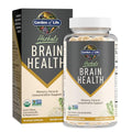 Garden Of Life Brain Health Supplement With Organic Lion S Mane & Turmeric Non-Gmo Gluten-Free Mint Flavor - For Memory Focus & Healthy Brain Function