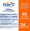 EsterC Vitamin C 1000 mg 90 Coated Tablets