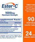 Ester C Vitamin C 90 Coated Tablets 1000 Mg