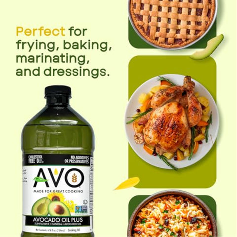 Avocado Oil Blend, Non-GMO, No Preservatives, 67.6 Fluid Ounces
