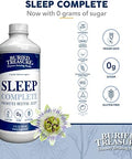 Buried Treasure Sleep Complete Promotes Restful Sleep With Chamomile Passion Flower Lemon Balm Melatonin Herbal Whole Food Complex 16 Oz