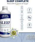 Buried Treasure Sleep Complete Promotes Restful Sleep With Chamomile Passion Flower Lemon Balm Melatonin Herbal Whole Food Complex 16 Oz