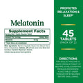 Nature'S Bounty Melatonin Quick Dissolve Tablet 45 Count (Pack Of 2)