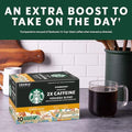 Starbucks K-Cup Coffee Pods, Starbucks Blonde Roast With 2X Caffeine, Hot or Iced Coffee, Veranda Blend, 60 Keurig Pods