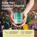 Herbamama Inulin And Magnesium Kit - Bundle Of 1200 Mg Inulin Fiber Capsules & 400 Mg Magnesium Citrate Gummies - Vegan Non-Gmo Gelatinl- - 2 Pack