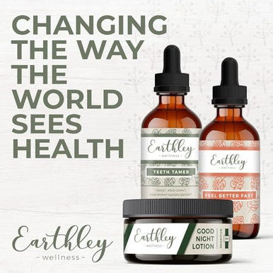 Earthley Wellness Digest Ease, Herbal Digestive Support Tincture For Gut Health, Stomach Relief, And Digestive Wellness Organic Herbs Like Ecea Leaf, Turmeric Root, Marshmallow Root, (2Oz)