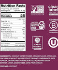 Cure Hydration Bundle Plantbased Electrolyte Drink Mix No Added Sugar Fsahsa Dehydration Relief Powder Made With Coconut Water Vegan 28 Packets Blood Orange & Berry Pomegranate