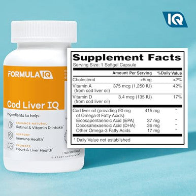 Fiq Formula Iq 100 Softgels